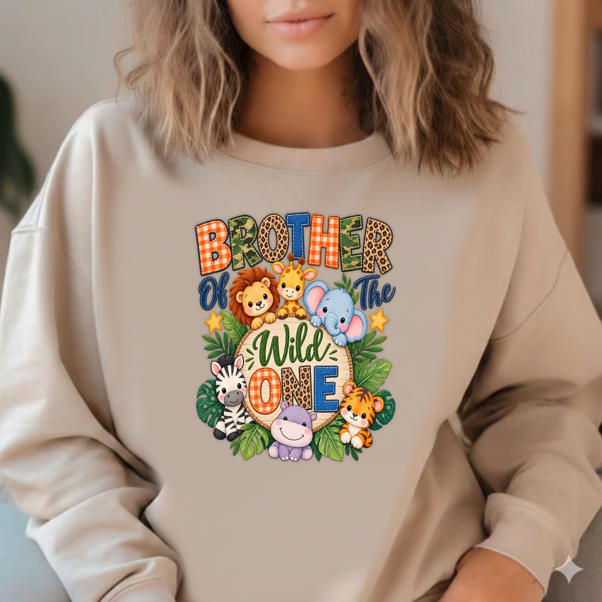 Brother Of The Wild One PNG SVG Design T Shirt Safari Birthday Graphic