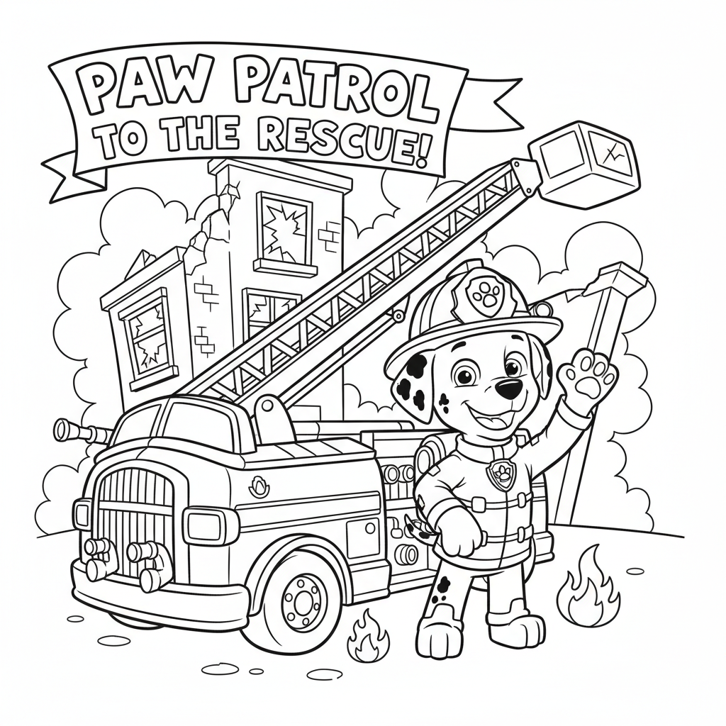 30 Paw Patrol Coloring Pages PDF Bundle Printable Activity Sheet Download