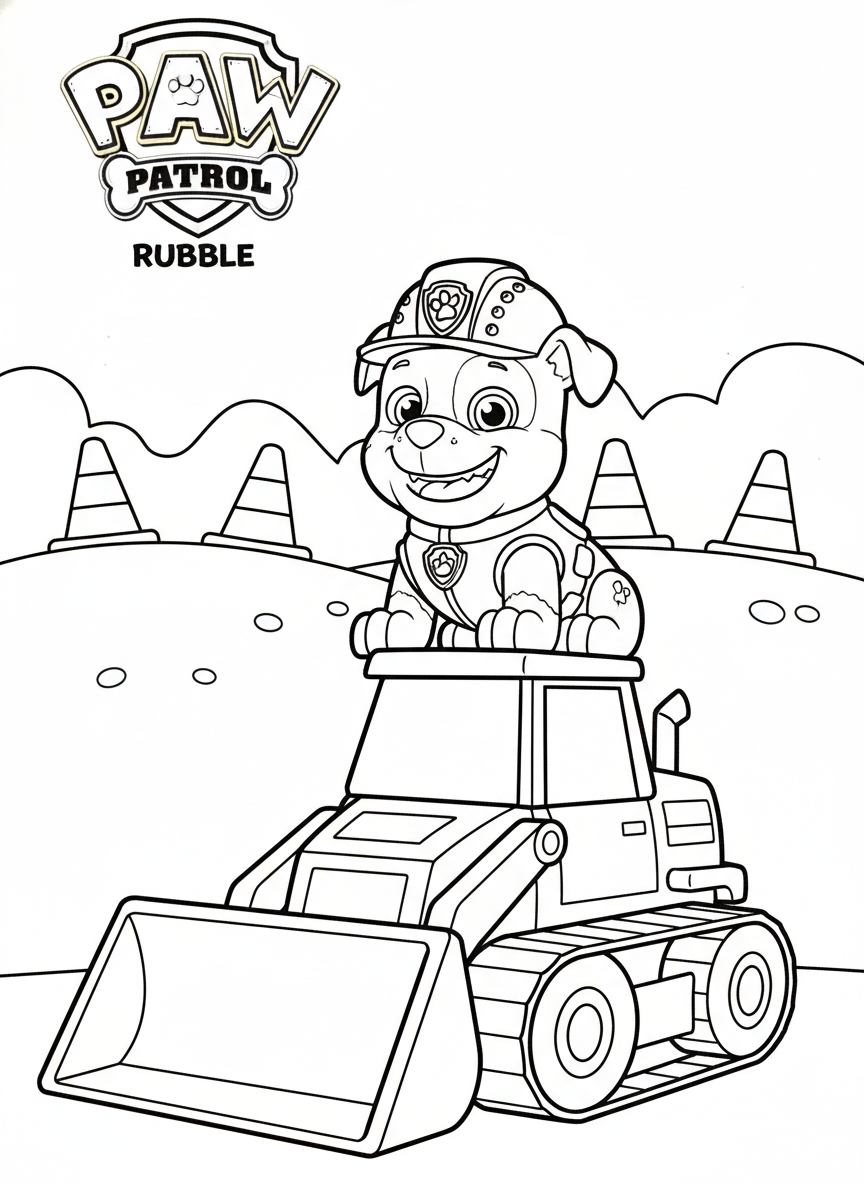 30 Paw Patrol Coloring Pages PDF Bundle Printable Activity Sheet Download