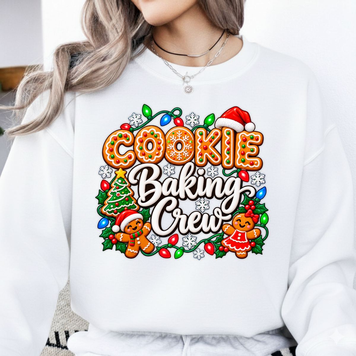 Cookie Baking Crew Cooking Gingerbread Christmas Xmas T-Shirt