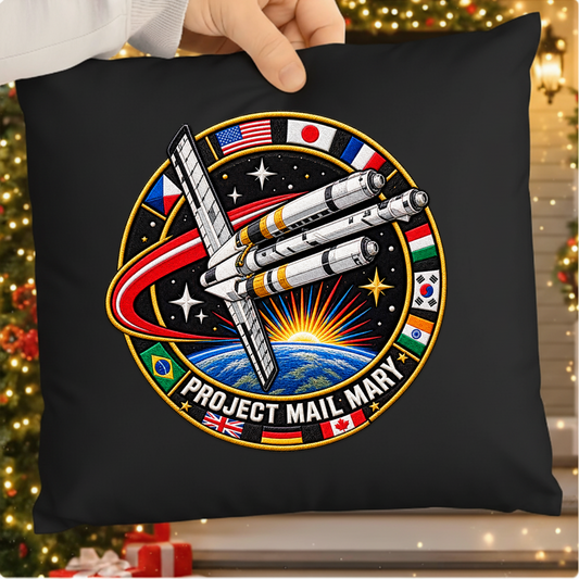 Project Hail Mary Mission Patch PNG SVG, Sci-Fi Space Badge Graphic