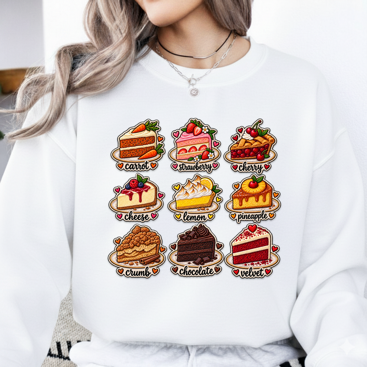 Cake Slices PNG SVG Design T Shirt Dessert Lover Bakery Graphic