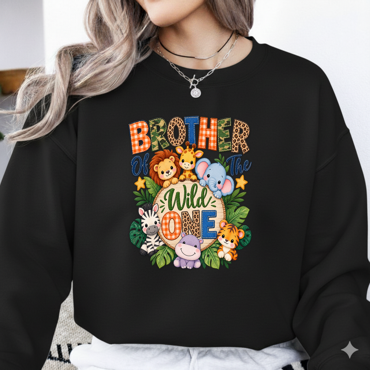 Brother Of The Wild One PNG SVG Design T Shirt Safari Birthday Graphic