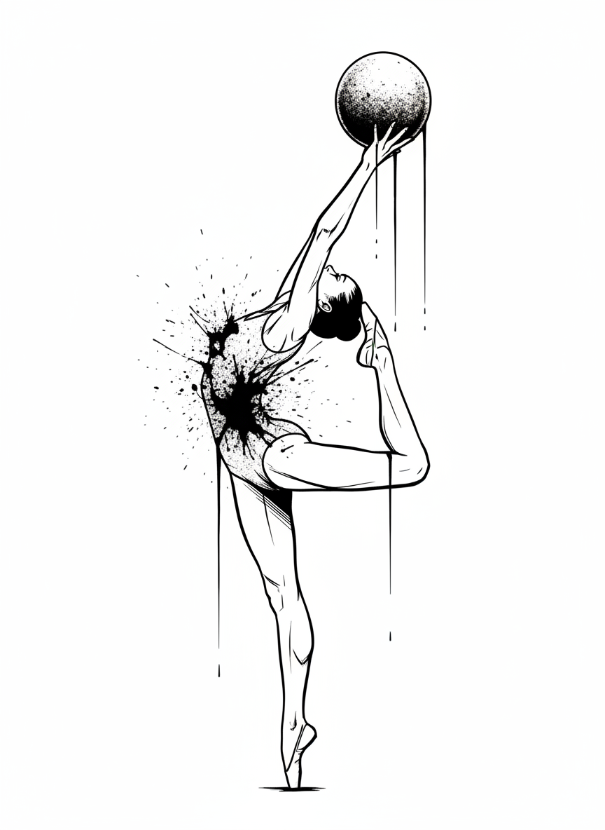 30 Aerial Silks PNG Clip Art Black Ink Contortion Acrobat Clipart Download