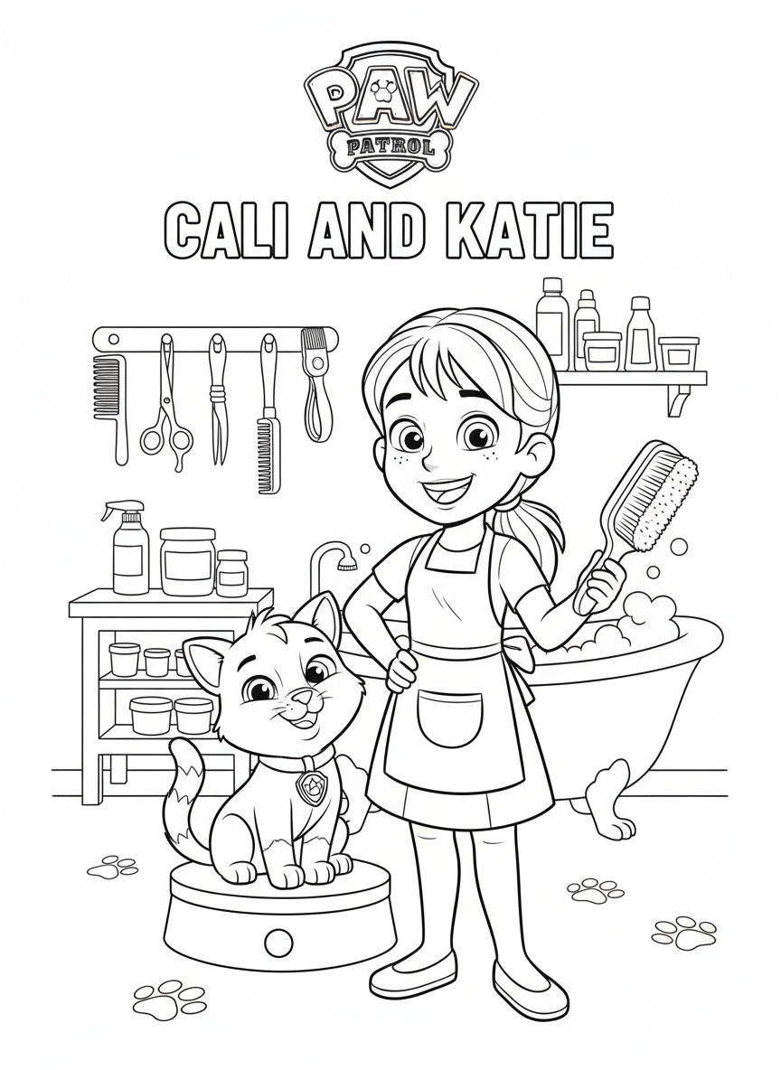 30 Paw Patrol Coloring Pages PDF Bundle Printable Activity Sheet Download