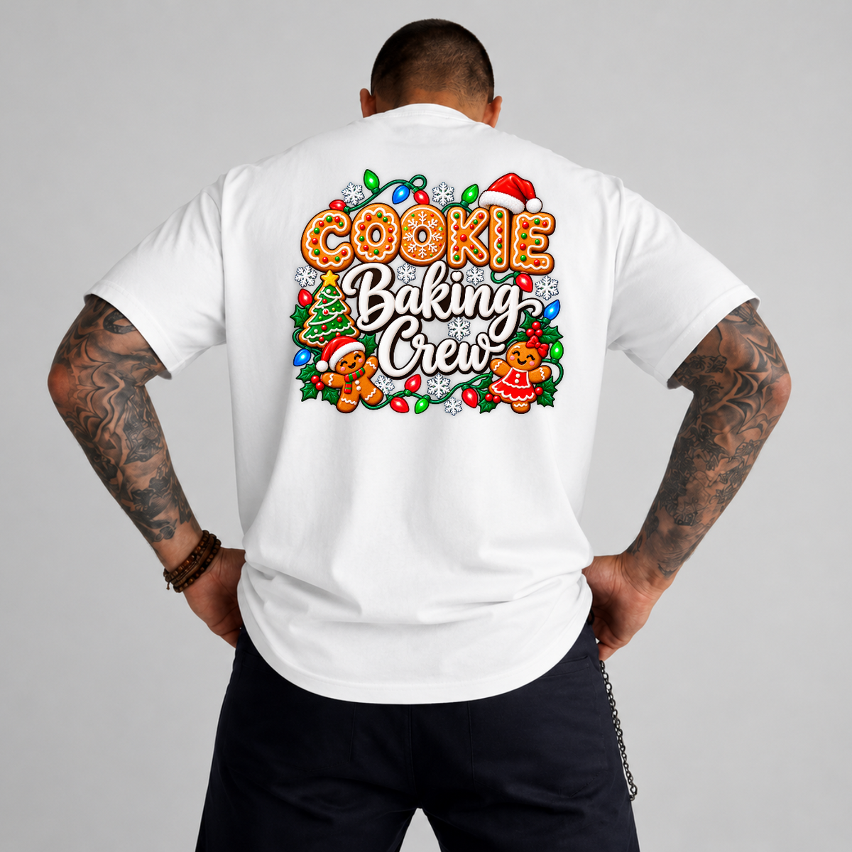 Cookie Baking Crew Cooking Gingerbread Christmas Xmas T-Shirt
