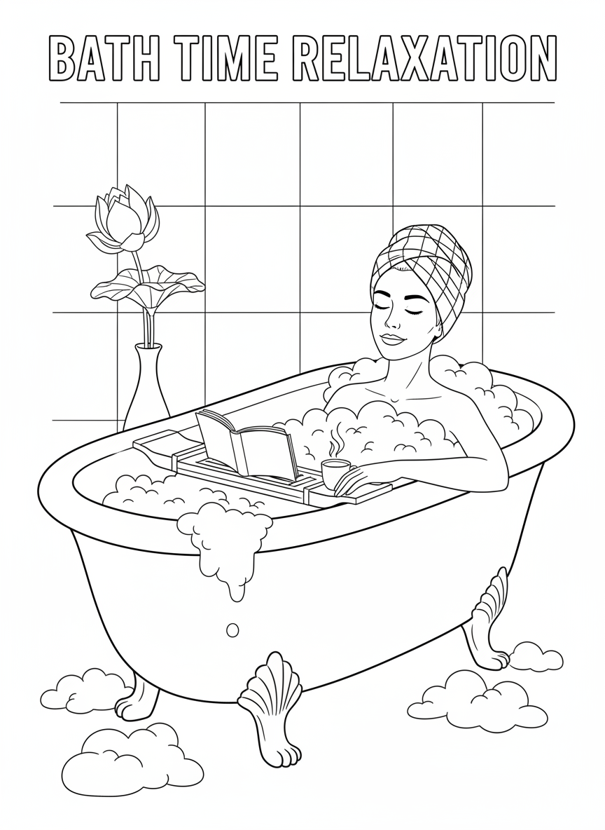 30 Everyday Everyday Girl Coloring Pages PNG PDF Printable Activity Sheets Download