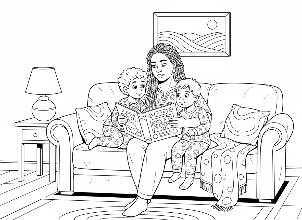 30 Black Girl Moments Coloring Pages PDF Bundle Printable Activity Sheets Download