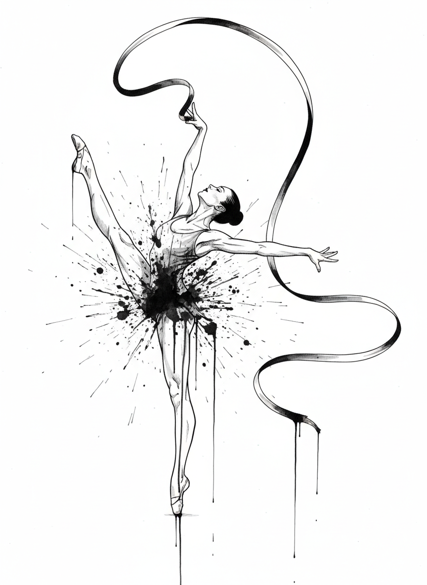 30 Aerial Silks PNG Clip Art Black Ink Contortion Acrobat Clipart Download
