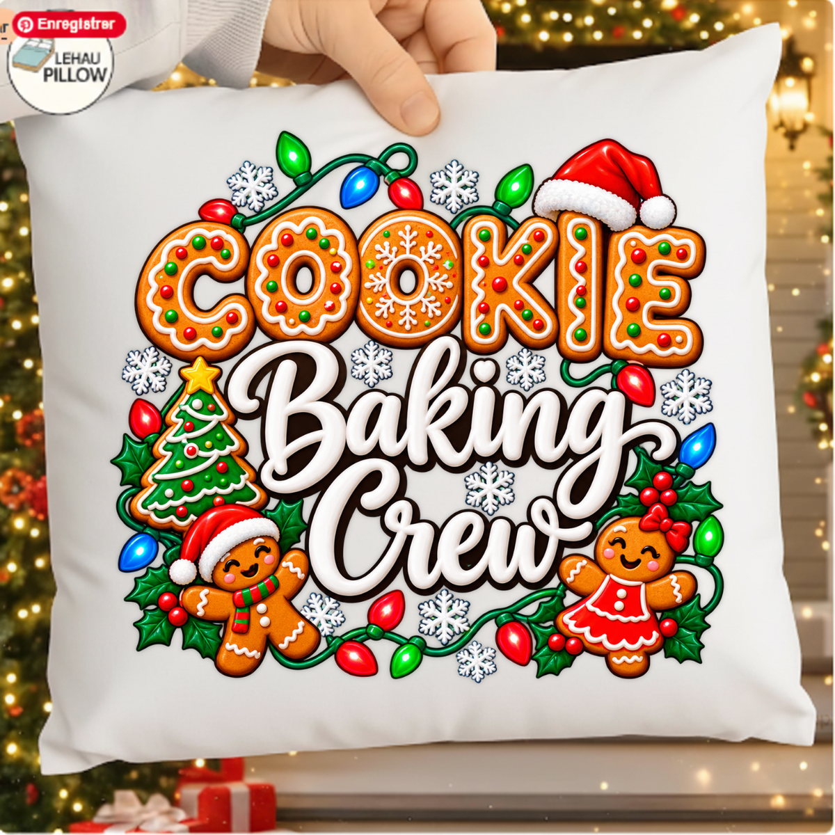 Cookie Baking Crew Cooking Gingerbread Christmas Xmas T-Shirt