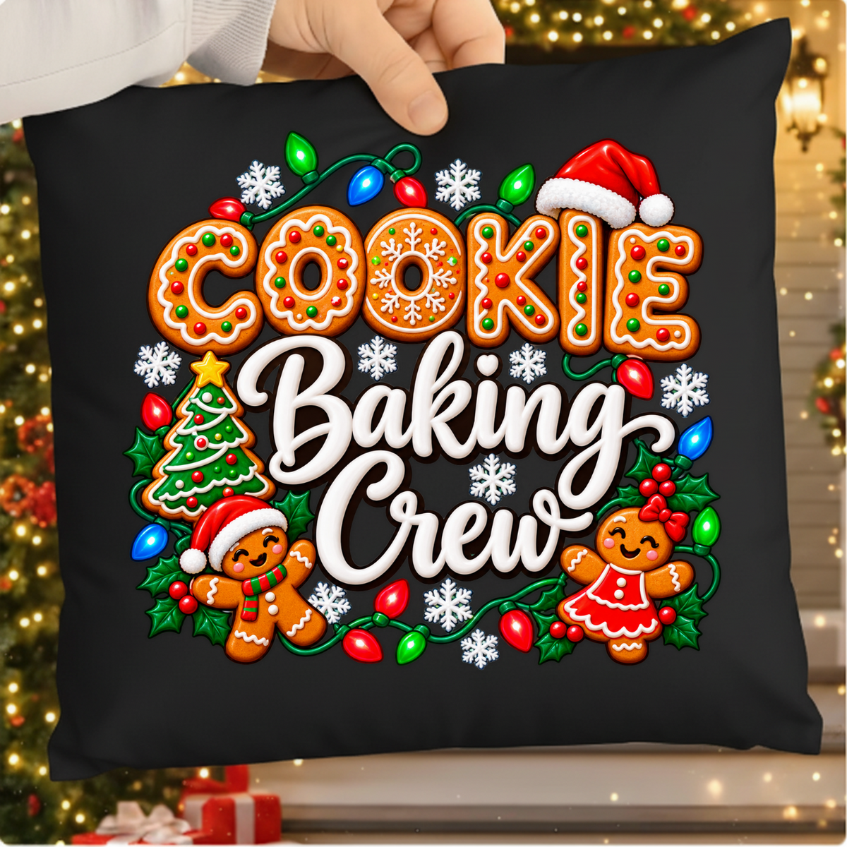Cookie Baking Crew Cooking Gingerbread Christmas Xmas T-Shirt