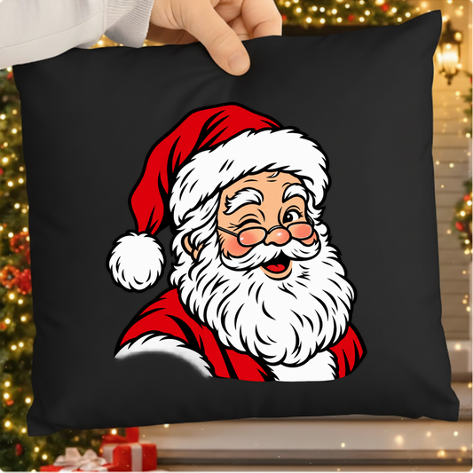 Free Christmas Santa SVG Cut File for Cricut, Holiday PNG Graphic